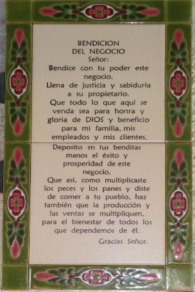 Oración para la bendición y prosperidad del negocio