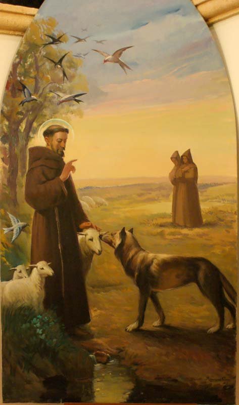 El milagro del lobo de Gubbio: San Francisco de Asís y la bestia feroz